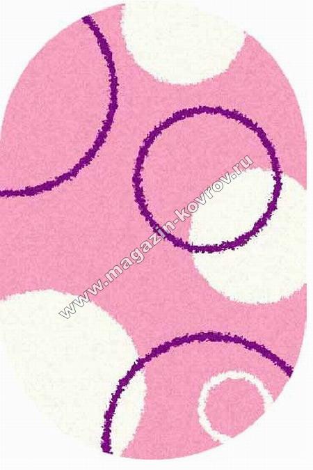 SHAGGY ULTRA_s610, 2*4, OVAL, PINK